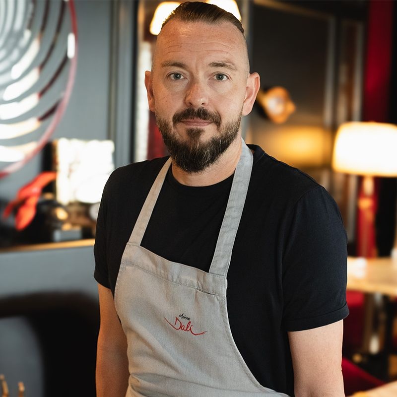 Experienced 3-Star Michelin Chef Tristin Farmer in consultation - Maison Dalí Dubai