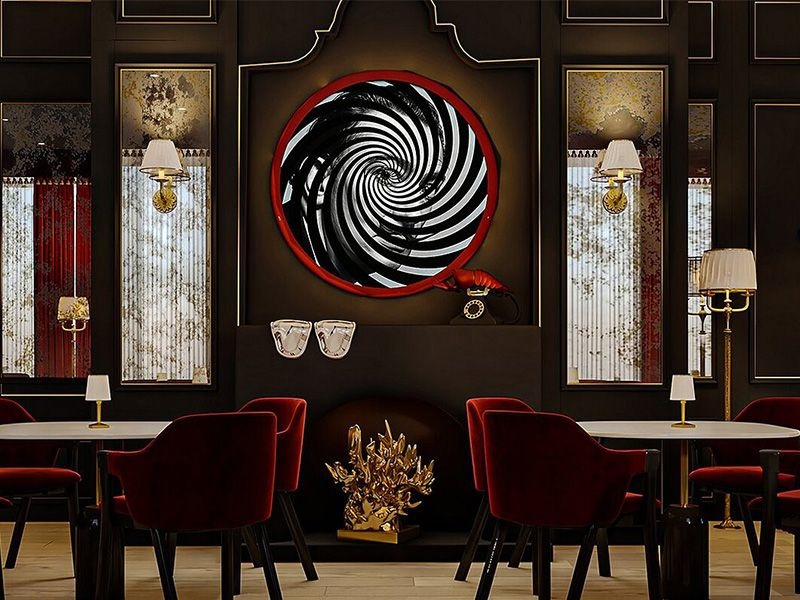 Surrealist interior detail 2