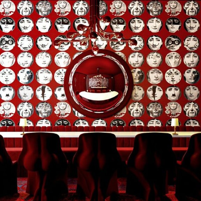 Maison Dali Private Dining Room - Surrealist fine dining interior inspired by Salvador Dali